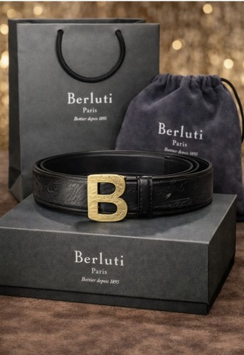 Berluti leather belt - berluti,