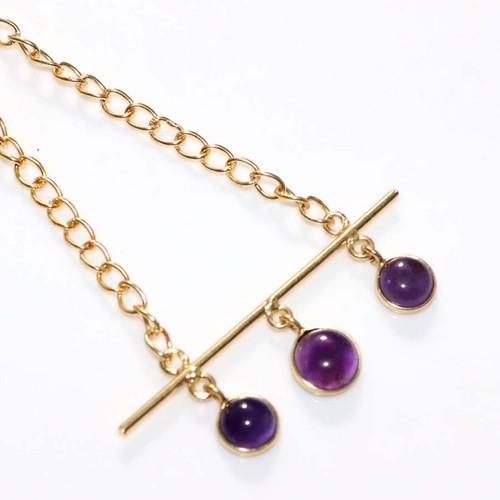 Collier plaqué doré - en,