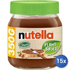 15X Multipack Ferrero Nutella Pot 350 Gr À Base De Plantes Végan