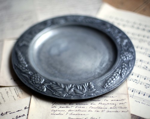 Antique art nouveau pewter - antique,