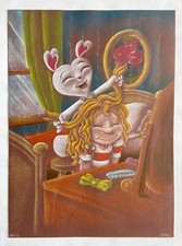 Pastels secs - illustration