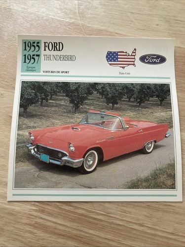 Ford thunderbird 1955 1957 - 1955, /