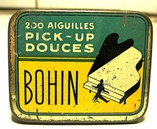 Boîte aiguilles gramophone - aiguilles,