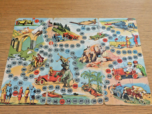 Vintage ancien plateau - de, jeu