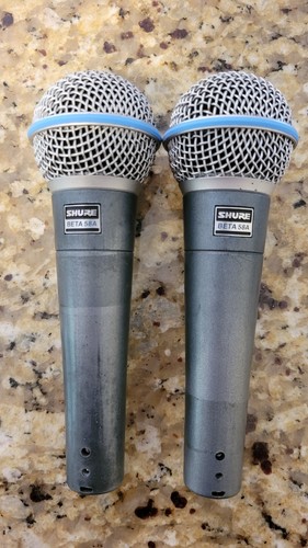 Shure beta 58a mics - shure,