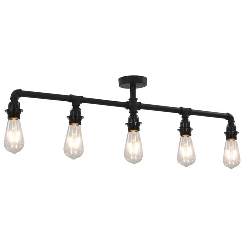 Plafonnier ampoules lustre - 5,