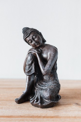 Statue bouddha thaï penseur - thaï,