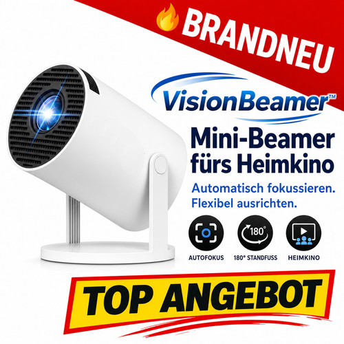 Visionbeamer mini beamer - visionbeamer™, 4k