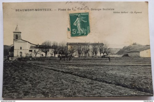Beaumont monteux place de la - place,