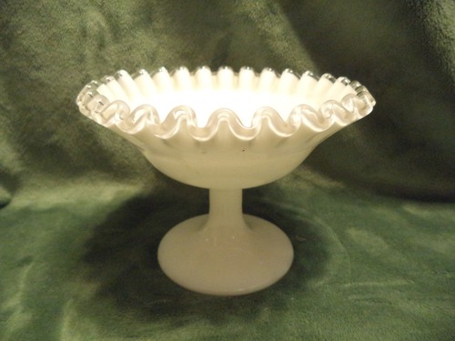 Vintage fenton silver crest - fenton,