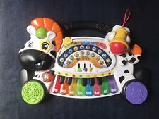 V Tech. 🎹 Mon piano zèbre jungle rock. Musical et lumineux. NEUF.