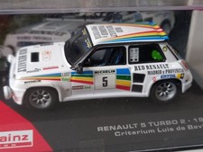 RENAULT 5 Turbo C Sainz N°5 Rallye Baviera 1984  (Ixo/Altaya) 1/43