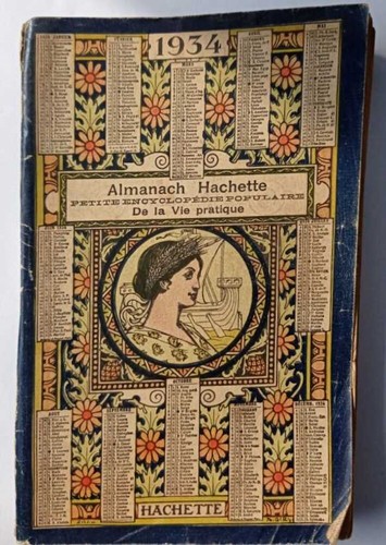 Almanach hachette 1934 - almanach, |
