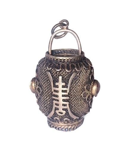 Pendentif ancien argent - en,