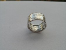 Bague pièce de monnaie 50