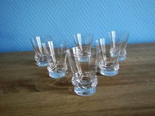 6 Verres à liqueur porto en