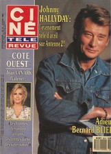 Ciné Télé Revue n° 14 (1989) - Johnny Hallyday