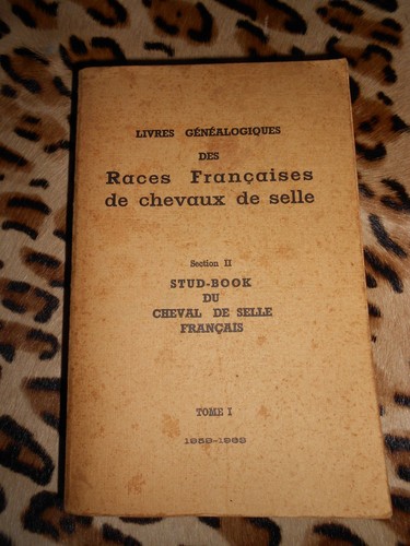 Stud book cheval - de, selle