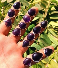 Lot bijoux bagues plaquées