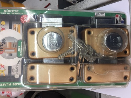 Paire verrous boutons - paire,