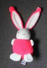 doudou ancien  lapin blanc