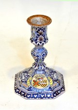 BOUGEOIR EN FAIENCE DE BLOIS