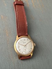 Thisy Montre Art Deco Remontage Manuel Plaque Or Diamètre 33 mm Ref J398