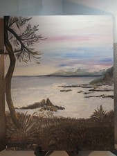 Tableau Peinture Paysage Marin