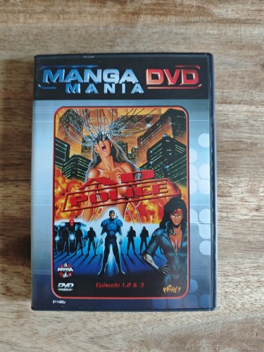 Dvd manga mania police - manga,
