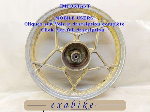 Roue arriere pour suzuki - pour,
