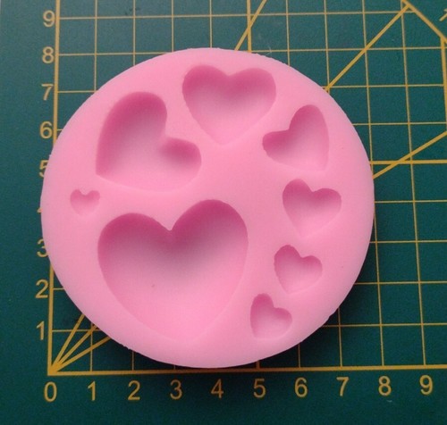 Moule silicone coeurs pour - moule,