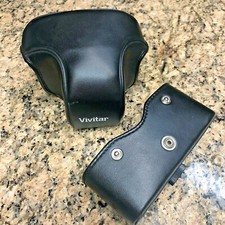 Vivitar Black Leather CASE FOR
