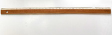 VINTAGE ANCIENNE REGLE de TABLEAU d'ECOLE 75,7 CM en BOIS avec TROU d'ACCROCHAGE