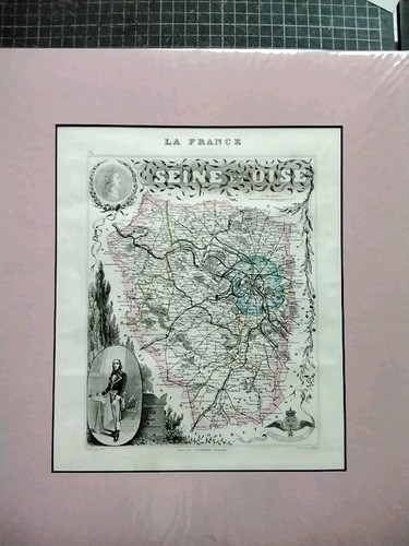Carte ancienne migeon - carte,