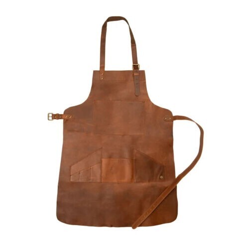 Tablier boucher barbecue - , cuir