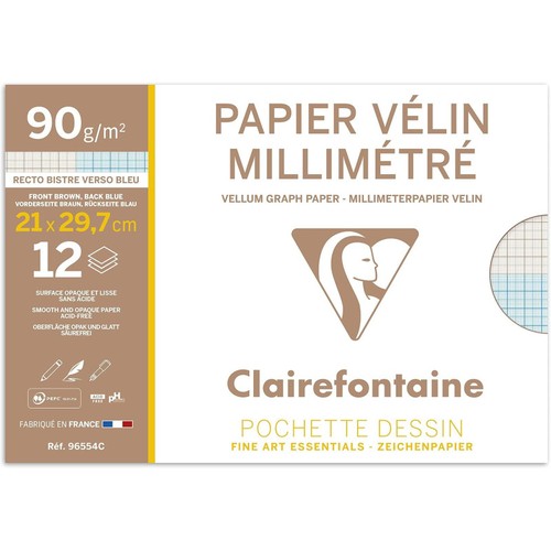 Papier millimétré - -,