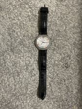 Montre Elsa Lee Romane Cadran Chiffres Romains Bracelet Aspect Croco Multi