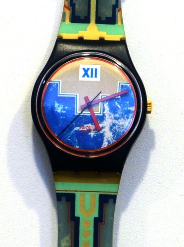 Belle swatch blue flamingo -  *belle,