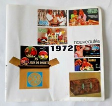 CATALOGUE 1972 -  JOUETS