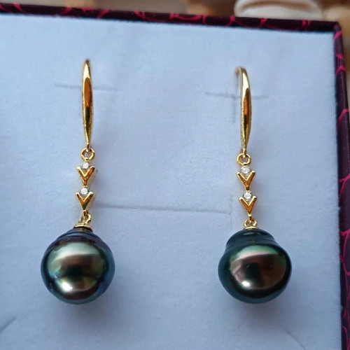 Boucles oreilles perles - boucles, de