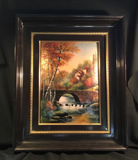 French Enamel Art on Convex