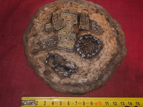 Socle décor peint intérieur