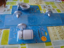 Lot : porte savon + porte-gobelet + tablette de salle de bain Lucia by Paralux