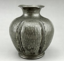 Art deco ancien vase en étain