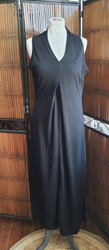Robe longue noire taille - , l