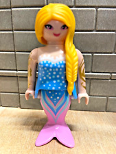 PLAYMOBIL Personnage Sirène des Mers Fée Bébé Fantastique Océan Plage 31A CUSTOM