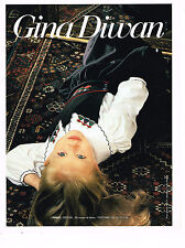 PUBLICITE ADVERTISING 034   1990   GINA DIWAN  mode enfantine