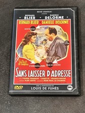 SANS LAISSER D'ADRESSE DVD BERNARD BLIER LOUIS DE FUNES 1951 RENE CHATEAU