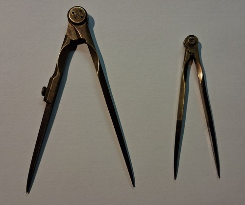 Lot compas anciens base - lot,