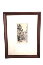 Ancienne gravure. Epreuve